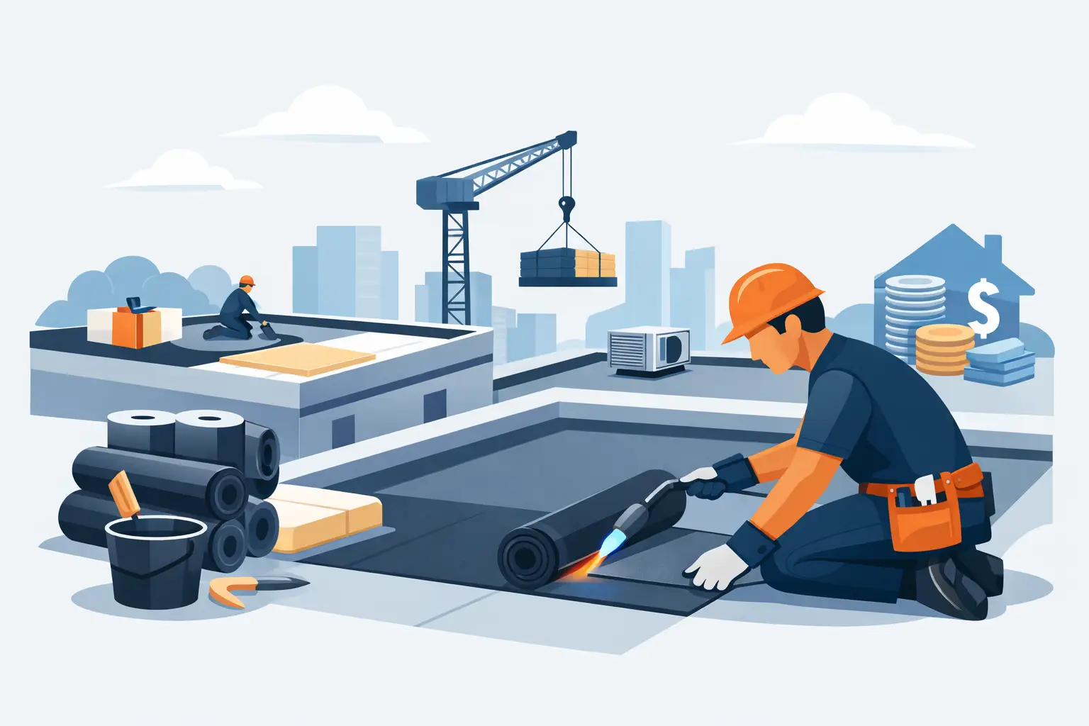 Flat Roof Replacement Cost: What to Expect