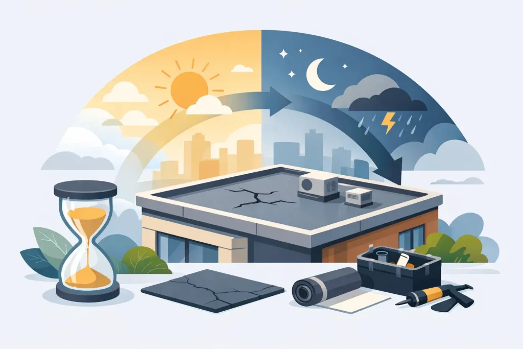 How Long Does a Flat Roof Last?
