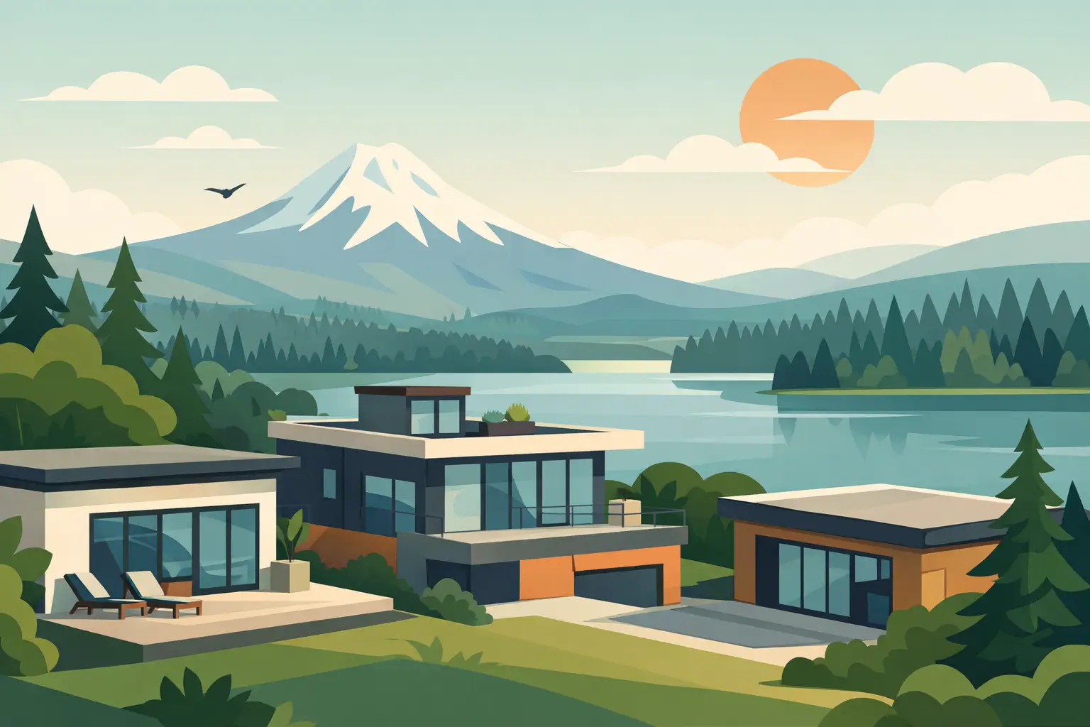 Are Flat Roofs Good for Homes? Oregon Guide