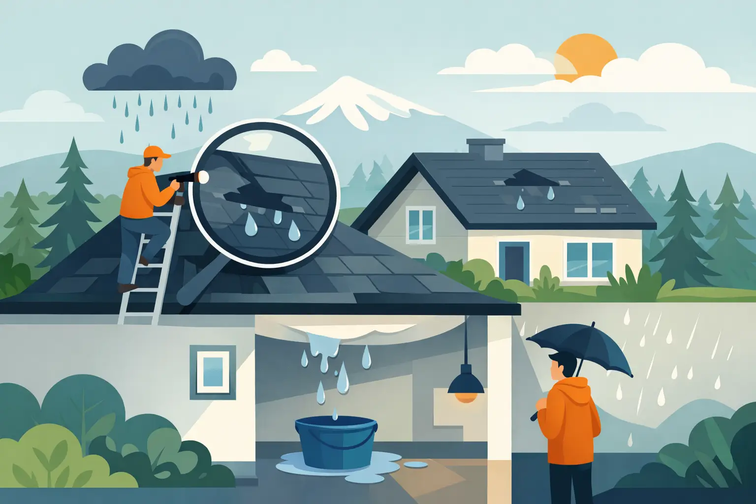 Roof Leak Troubleshooting Guide for Oregon Homes