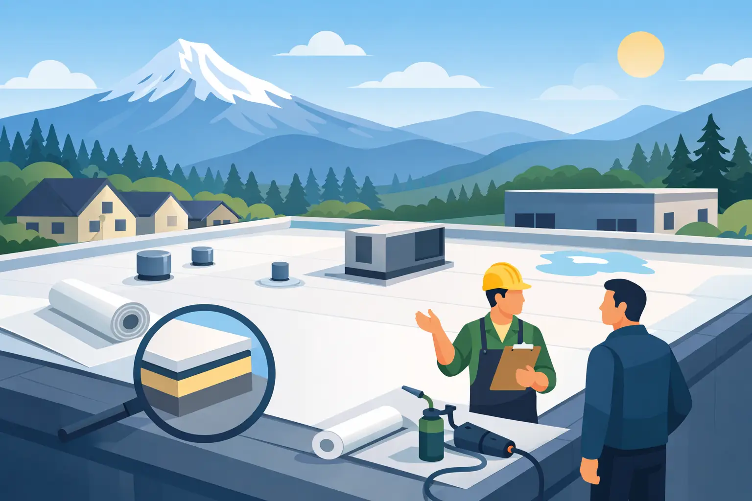 TPO Roofing Review for Oregon Property Owners