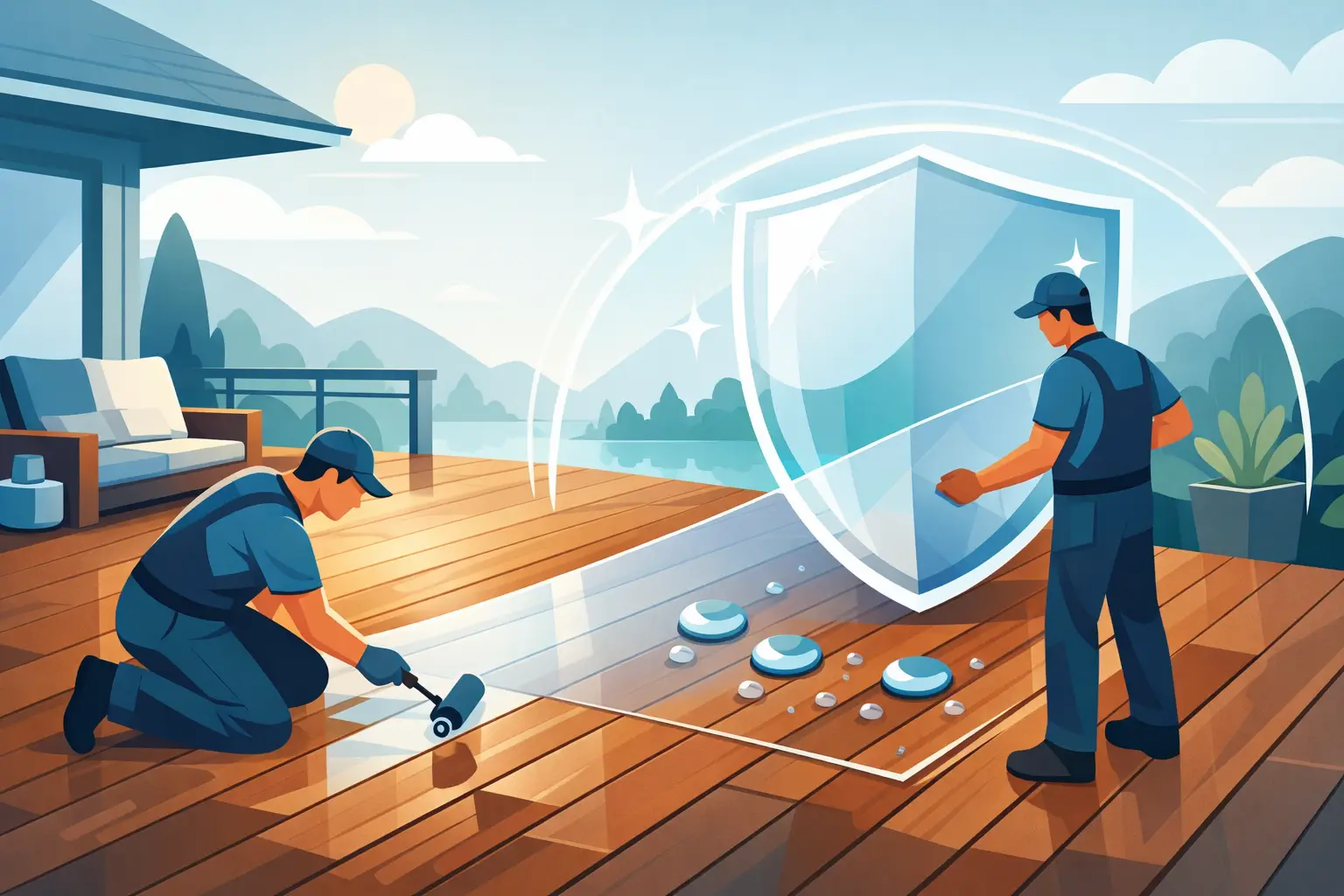 Deck Shield Installation for Lasting Protection